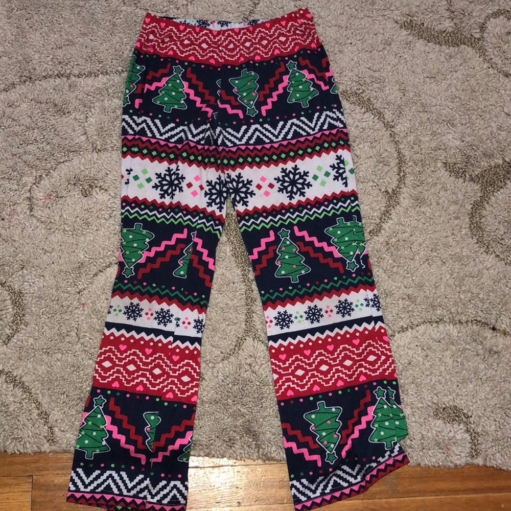 Girls Christmas pajama pants